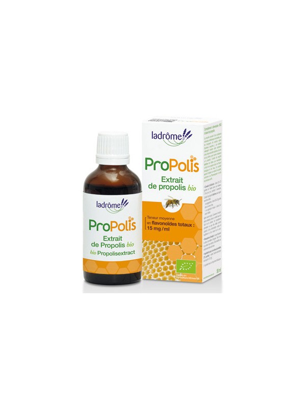 Extrait de Propolis 50ml Ladrome aider à protéger la ruche et la reine des abeilles