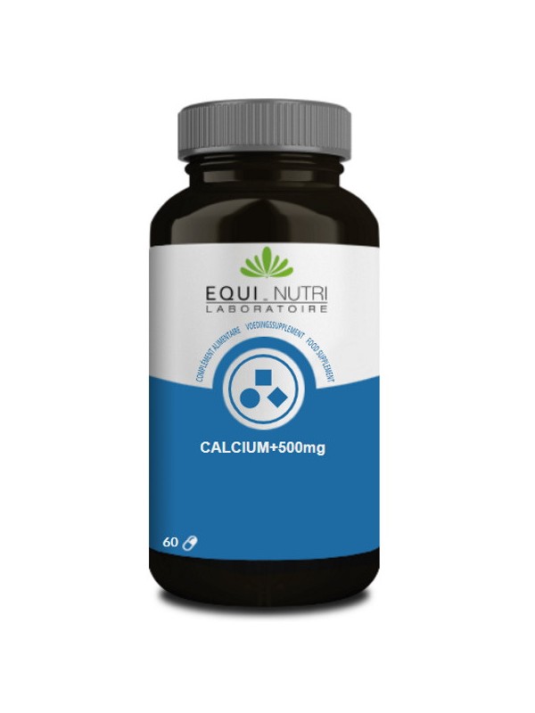 Calcium Plus 60 gélules végétales 500mg calcium magnésium sous forme de pidolates Herboristerie de paris