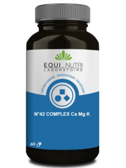 Calcium Magnesium Potassium 60 gélules végétales Equi Nutri élimination Herboristerie de paris