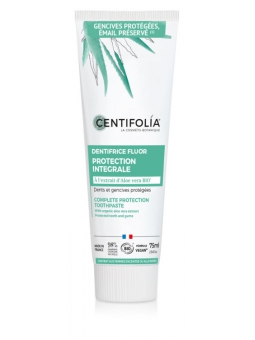 Dentifrice Protection gencives 75ml Centifolia gencives sensibles aloé vera Herboristerie de paris