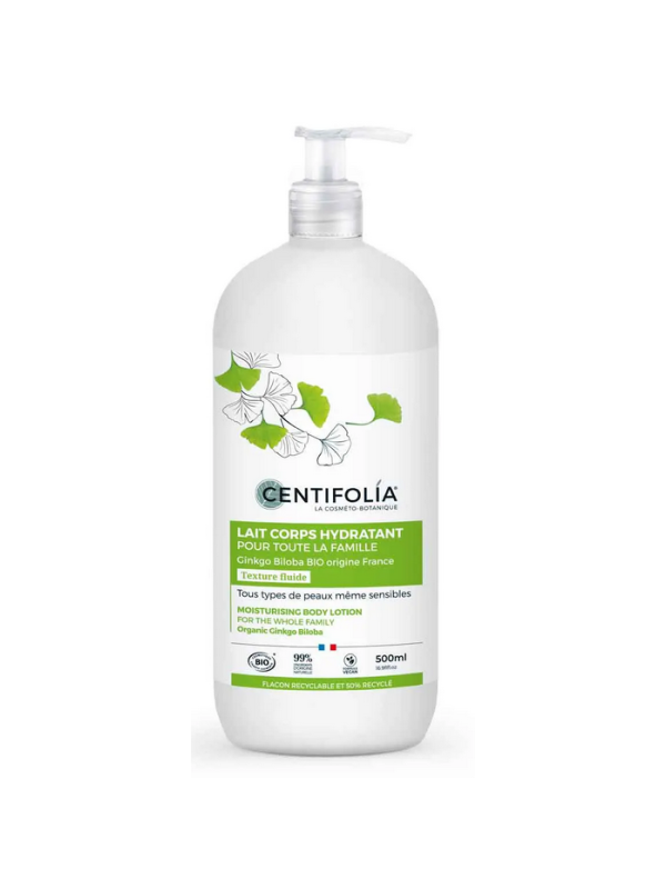 Lait Corps Hydratant pour toute la famille 400ml Centifolia