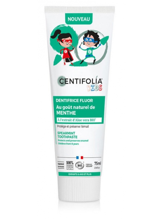 Dentifrice menthe enfant 50ml Centifolia