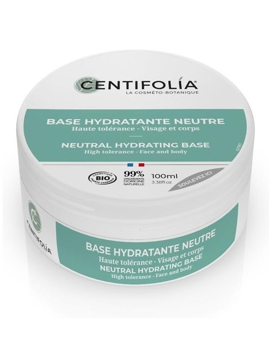 Crème hydratante neutre hypoallergénique 100ml Centifolia
