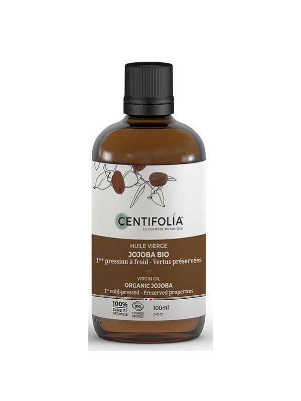Huile Vierge Jojoba Régulatrice Visage Corps Et Cheveux 100ml Centifolia