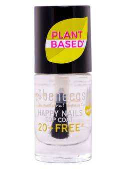 Vernis à ongles TOP COAT 5ml Benecos Herboristerie de paris