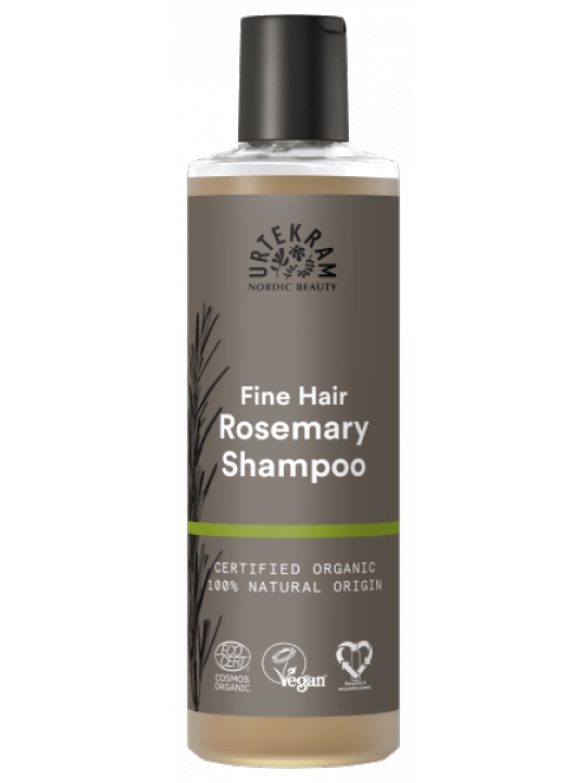 Shampoing Romarin cheveux fins 250ml Urtekram