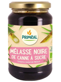 Melasse noire bio de canne à sucre 450g Primeal