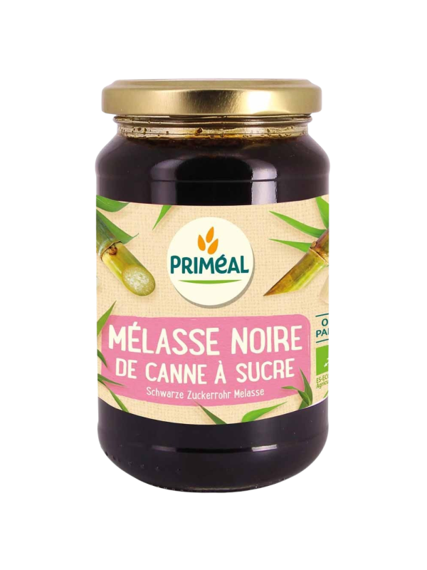 Melasse noire bio de canne à sucre 450g Primeal