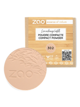 Recharge Poudre Compacte 302 Beige orangé 9g Zao
