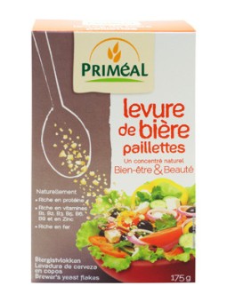 Levure de bière maltée en paillettes 175g Primeal