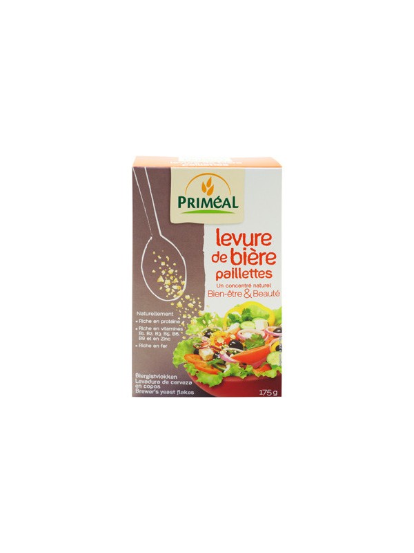 Levure de bière maltée en paillettes 175g Primeal
