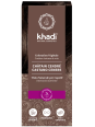Coloration végétale Chatain cendré 100g Khadi marron cendré reflets mats Herboristerie de paris