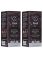 Lot de 2 coloration végétale Marron Foncé Brun 100gr Khadi