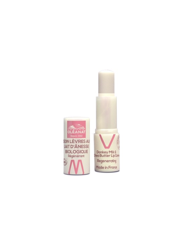Baume à lèvres au lait d'ânesse régénérant 4,5gr Oleanat Herboristerie de Paris