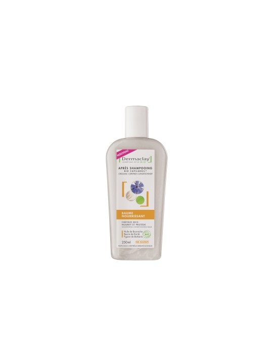 Baume nourrissant Bio Après shampoing 250ml Dermaclay  Herboristerie de Paris
