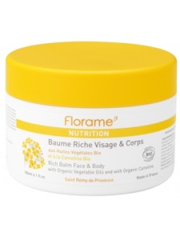 Baume riche visage et corps 180ml Florame Herboristerie de Paris