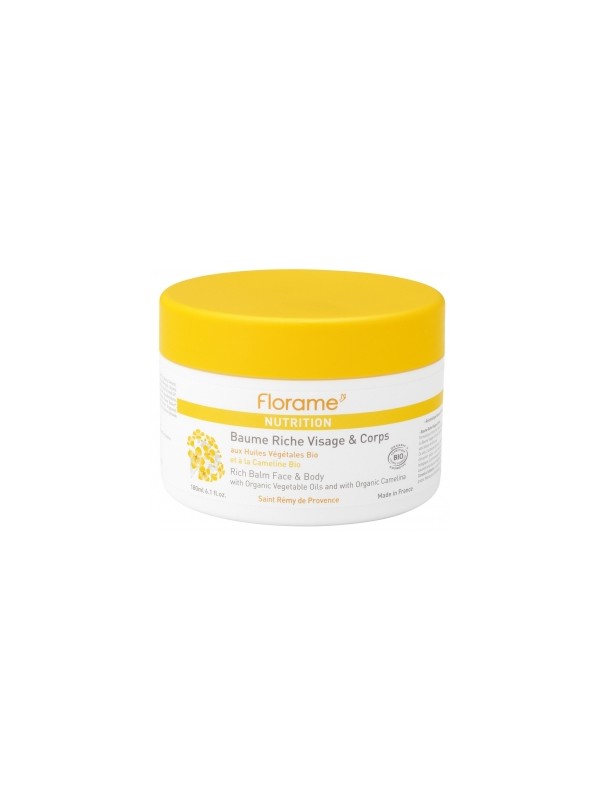 Baume riche visage et corps 180ml Florame Herboristerie de Paris