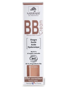 BB cream à l'Acide hyaluronique Sable 50ml Naturado Herboristerie de Paris