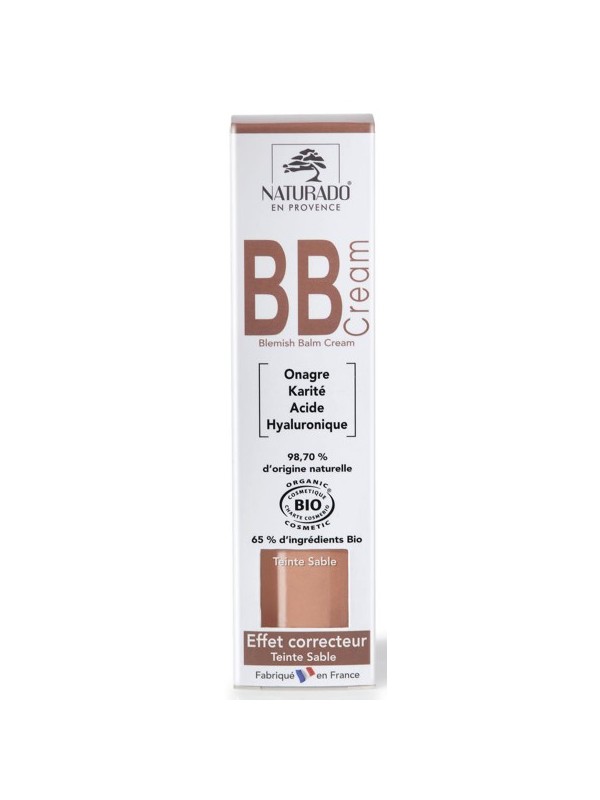 BB cream à l'Acide hyaluronique Sable 50ml Naturado Herboristerie de Paris