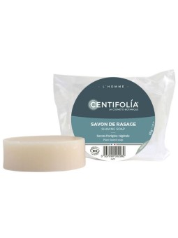 Savon de rasage sachet recharge 65g Centifolia Savon à barbe peau sensible 65g Herboristerie de paris