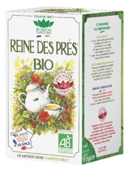 Tisane Reine des Prés bio 18 sachets Romon Nature articulaire Herboristerie de paris