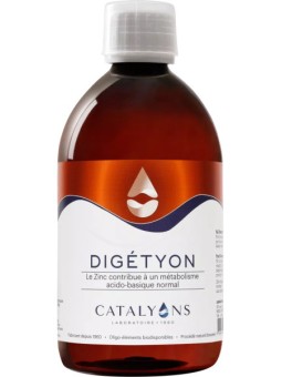 DIGETYON Oligo éléments 500 ml Catalyons Molybdène, Zinc, Manganèse, Potassium, et des Citrates Herboristerie de paris