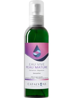 Eau Vive Peaux Matures 150ml Catalyons Herboristerie de paris magnésium germanium