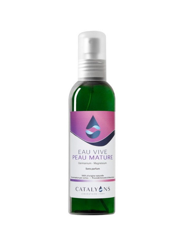 Eau Vive Peaux Matures 150ml Catalyons Herboristerie de paris magnésium germanium