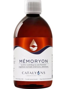 Memoryon 500 ml Catalyons zinc magnésium Herboristerie de paris