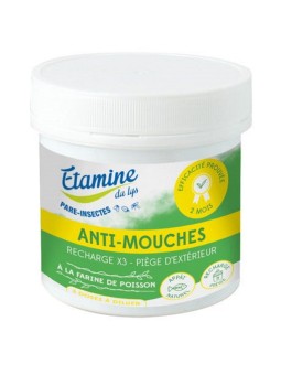 3 sachets de recharge de poudre attractive mouches pare insectes Etamine du Lys Herboristerie de Paris