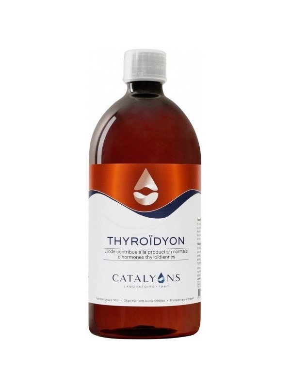 Thyroidyon Oligo elements 1000ml Catalyons thyroide iode herboristerie de paris