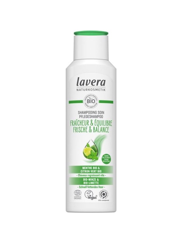 Shampooing fraicheur et équilibre 250ml Lavera