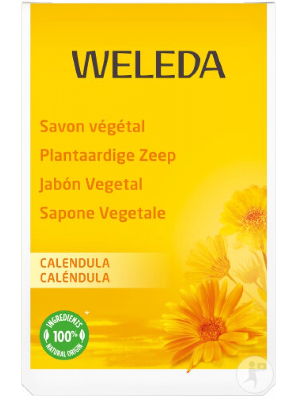 Savon végétal au calendula peau sensible 100g