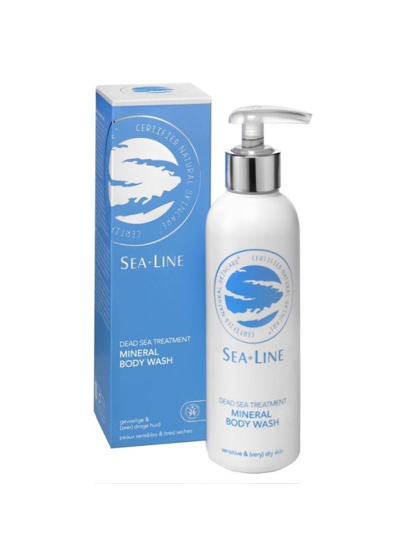 Bain moussant Gel douche de la Mer Morte Mineral body wash 200ml Sealine