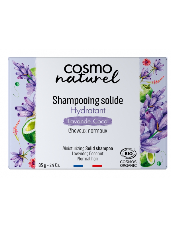 Shampoing solide Cheveux Normaux 85g Cosmo Naturel shampooing solide Herboristerie de paris
