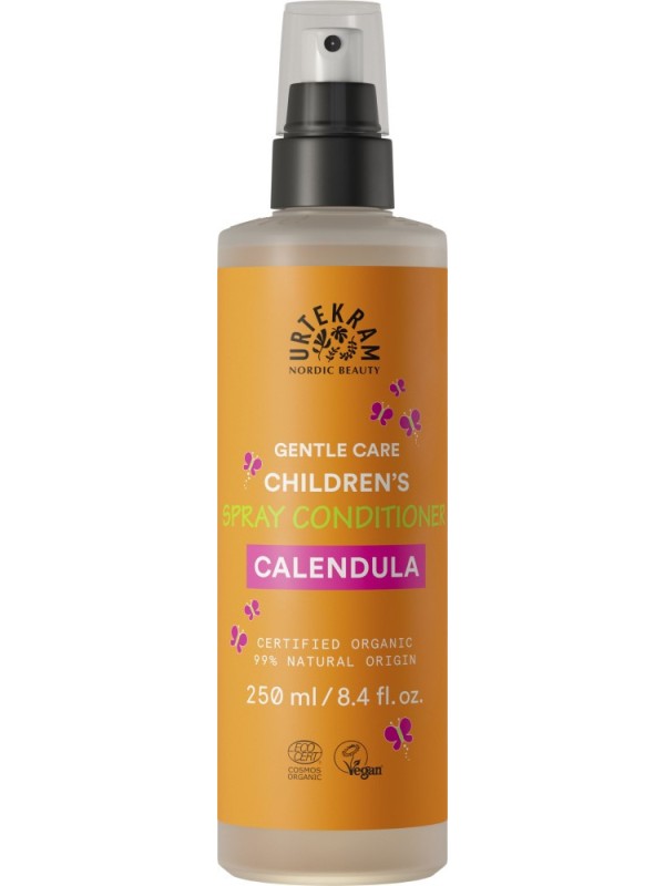 Demêlant en spray Calendula pour enfants 250ml Urtekram spray coiffant herboristerie de paris