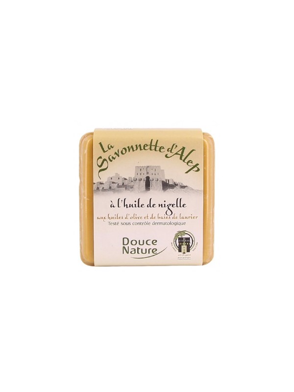 Savonnette d'Alep à la Nigelle 100g Douce Nature