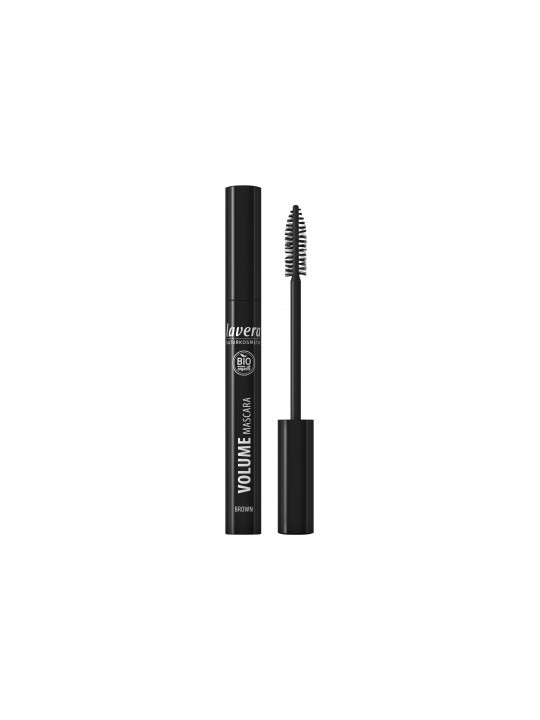 Mascara Volume Marron 9ml Lavera maquillage bio Natrue Herboristerie de paris