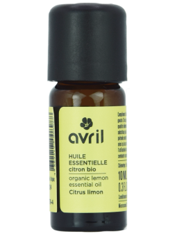 Huile essentielle de citron 10ml Avril