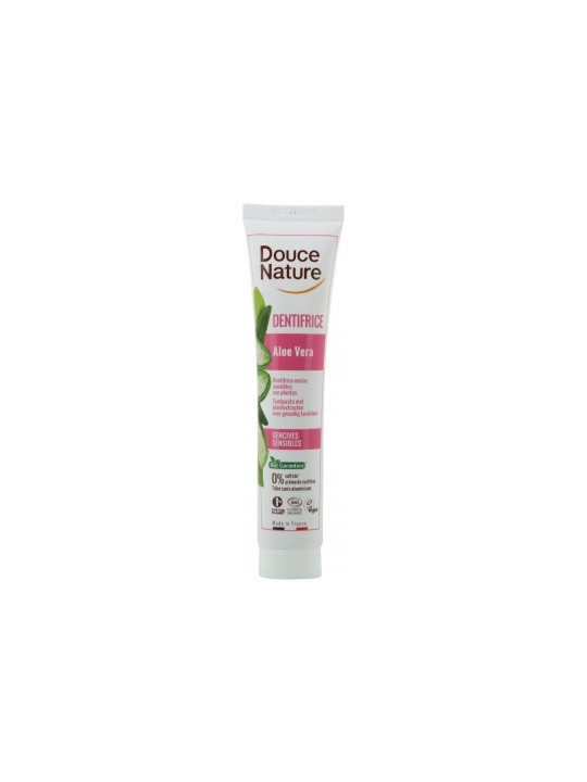 Dentifrice gencives sensibles à Aloé véra 75ml Douce Nature