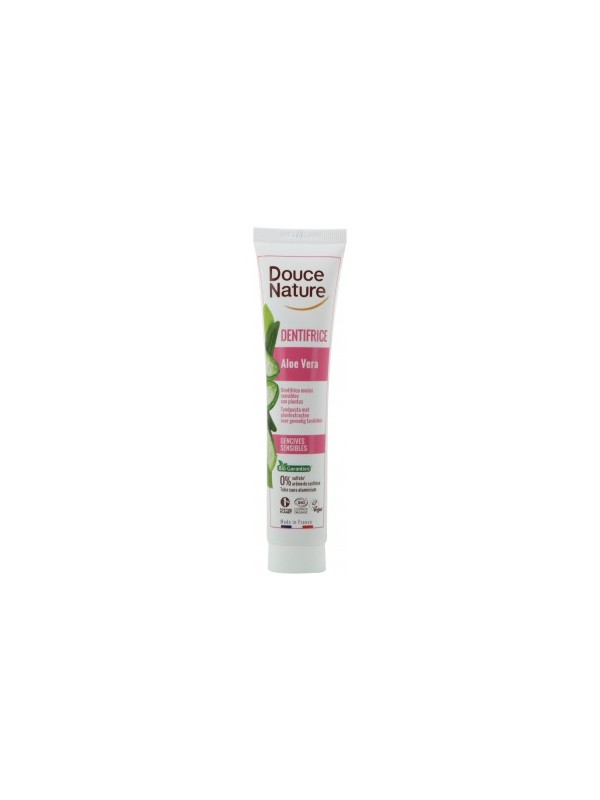 Dentifrice gencives sensibles à Aloé véra 75ml Douce Nature