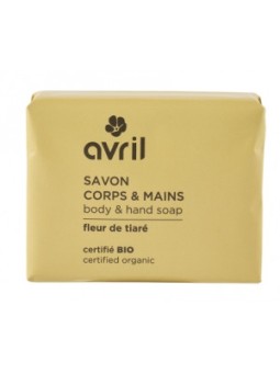 Savon de Provence corps et mains Fleur de Tiaré 100g Avril