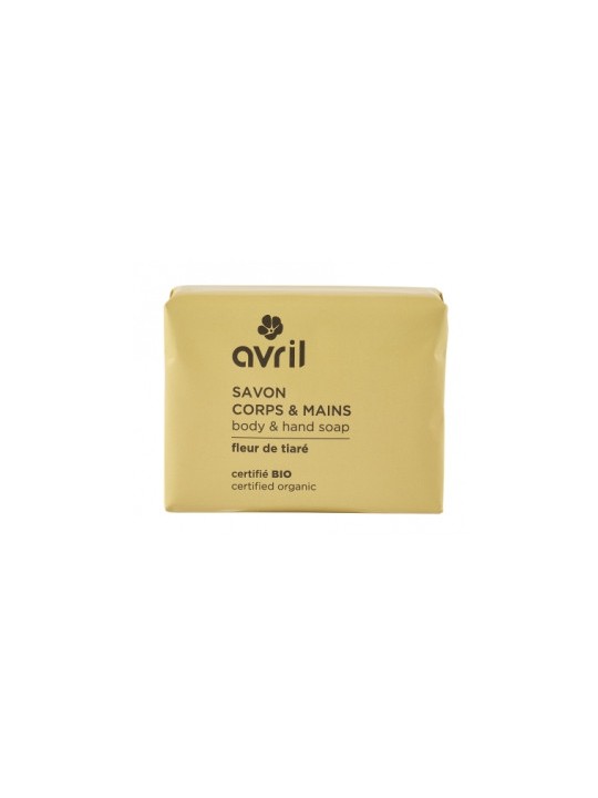 Savon de Provence corps et mains Fleur de Tiaré 100g Avril