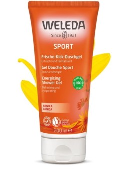 Gel douche sport à l'Arnica 200ml Weleda