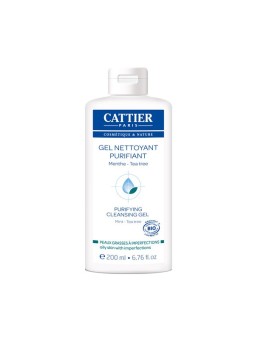 Gel nettoyant purifiant Peaux jeunes à problèmes 200ml Cattier