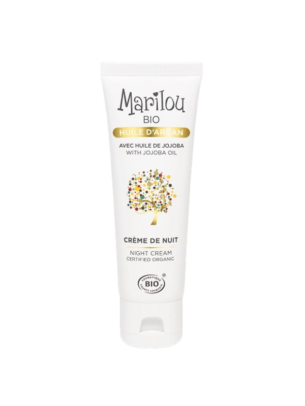 Crème de nuit à l'huile d'Argan 50ml Marilou Bio