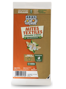 Mottlock® Mitbox 2 Pièges recharges à Mites textiles Aries Herboristerie de paris