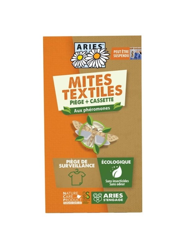 Mottlock® Mitbox Piège à Mites textiles Aries anti mites par phérormones Herboristerie de paris