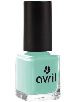 Vernis à ongles Vert d'Eau 7ml Avril Cosmétique teinte vert pastel Herboristerie de paris