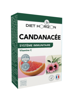 Candinacée Système immunitaire 60 comprimés Diet Horizon Herboristerie de paris candanacée défenses immunitaires